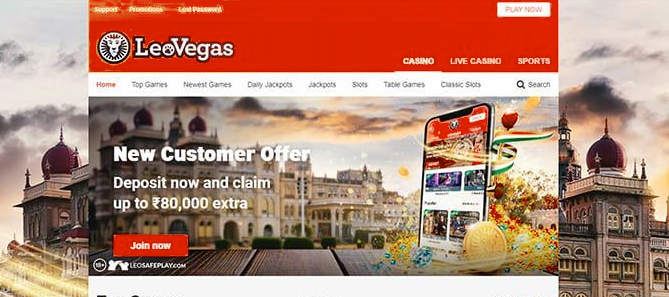 Leovegas casino website