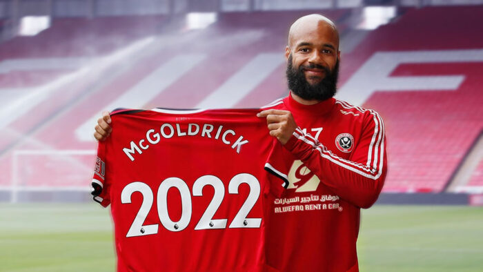 David McGoldrick extended his transfer from United until 2022